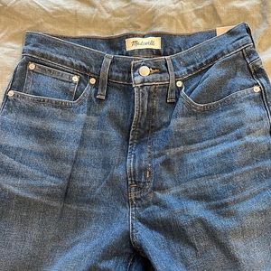 Madewell NWT The Perfect Vintage Straight Jean in Mayfield Wash / 29